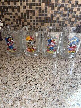 Disney Glass Cups